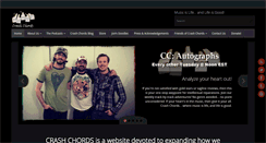 Desktop Screenshot of crashchords.com